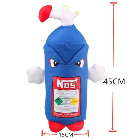 NOS Bottle Plush Pillow (Angry Face)