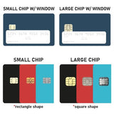 Custom Credit Card Cover Skin Sticker