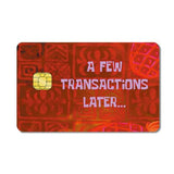 Custom Credit Card Cover Skin Sticker