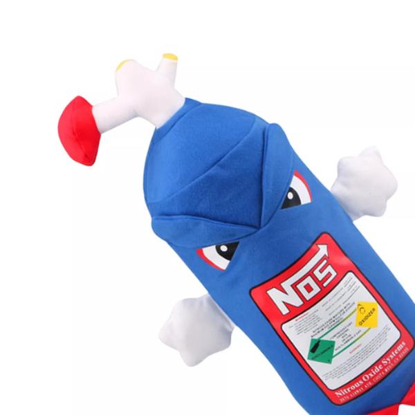 NOS Bottle Plush Pillow (Angry Face)