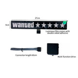 Wanted LED Sticker - OnlySlow